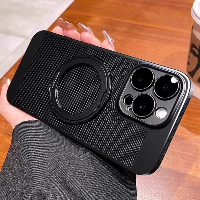 極薄通気性スマホケース：全包防摔と360°磁気ホルダーの実用性を検証