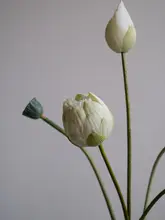 リアルな質感の蓮の花アートフラワー【インテリア装飾・リビング用】