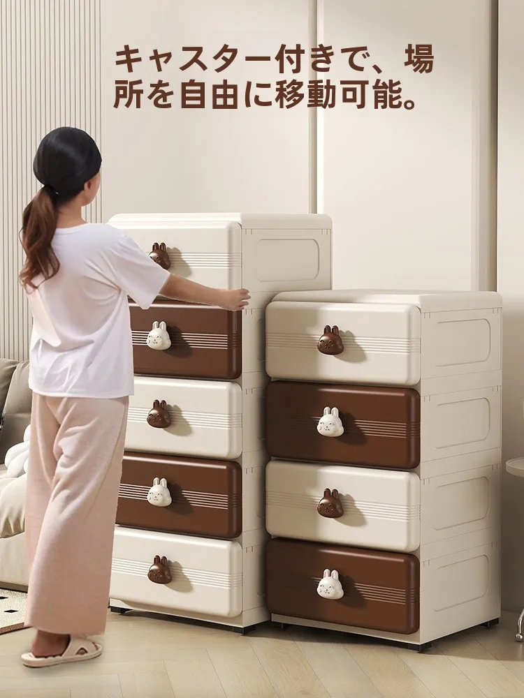 多層引き出しキッチン収納ラック：壁際のフロアに最適な3層収納の実用性と設計