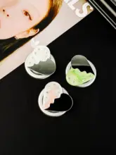 愛らしいデザインのハート型スマホスタンド【磁気吸着・伸縮可能・回転機能付き】