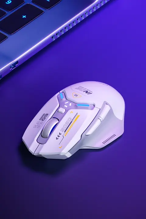 ワイヤレスBluetooth充電式ゲーミングマウス【静音設計・デスクトップ・オフィス用】
