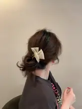 スパイラルヘアゴム レディース ファブリック 蝶結び 高弾力 着回し きれいめ「Cookie」