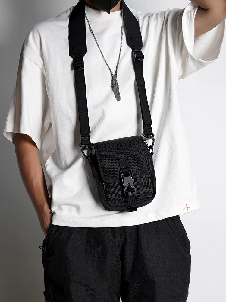 CORDURA製バリスティックナイロン スリング小型バッグ：every day carry に最適な軽量防水ポーチ