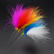 カラフルな耳かき【白鹅绒・銀針デザイン・芙蓉毛】
