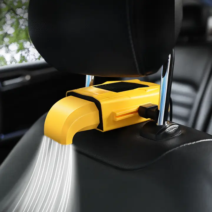 車載ファン 車用シートバック USBファン 夏の涼しさ