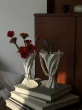 3Dプリントアート花瓶【シンプルで高級感あるインテリア装飾】