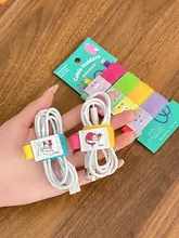 可愛らしいキャラクター配線整理器【マルチ機能・データケーブル用・ヘッドフォン用】