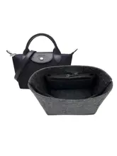 軽量な収納ポーチ【ロングシャンプバッグ用・ミニ餃子型・整理整頓に最適】