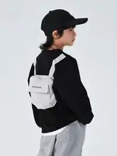 男の子用秋冬長袖パーカー【バックパックデザイン・おしゃれ・通年用】