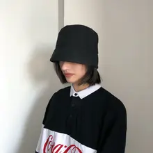 ユニセックス レトロデザインのバケットハット【春夏用・カジュアルストリートスタイル】
