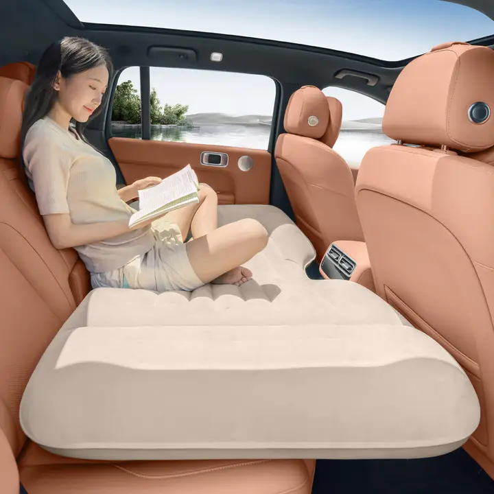 TAN XIAN ZHE 車載 エアベッド 自動膨張 後部座席用 車中泊 旅行用 車内 就寝 睡眠マット