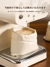 洗練されたデザインの陶器製コーヒーマグカップ【ラテ向き・持ちやすい】