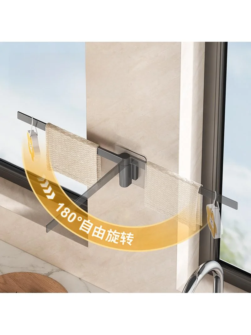 壁掛けタイプの多機能布巾ホルダー：洗面所用回転式シンクホルダーの実用性と設置ガイド