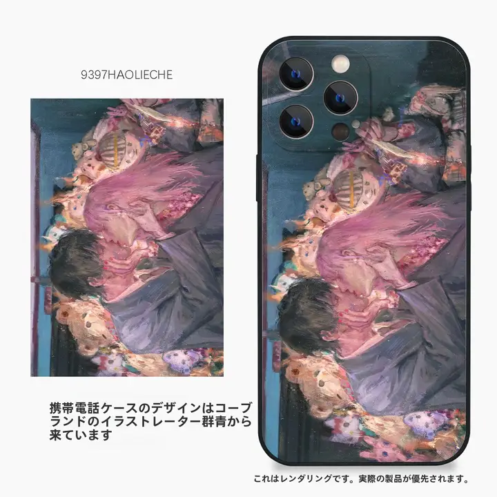 イラストレーターとのコラボ！スマートフォンケース【iPhoneやHuawei、Xiaomi対応】