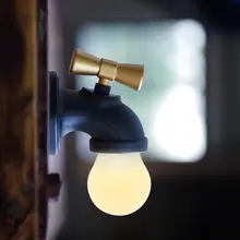 水栓デザインの声控センサー充電式LEDナイトライト