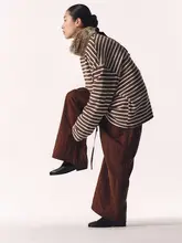 ナイロンプリーツパンツ