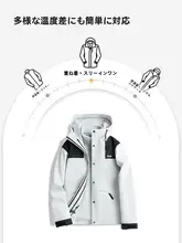 JEEP 3in1 防風防水レディースアウトドアジャケ  ット【脱着可能・登山用】