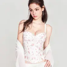フレンチスタイル魚骨デザインブラトップ【フィット・女性用】