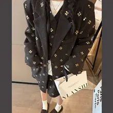 トレンディな女性用スーツセット【秋季・上品なデザイン・二重仕立て】（セットアップ対応）