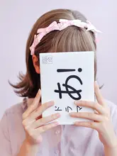 手作りの小さなリボン付きフリルヘアバンド【ピンク・抹茶・淡いブルー・おしゃれなデザイン】