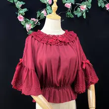 ロリータスタイル 夏用シフォンインナーシャツ【小袖・五分袖・女性用】