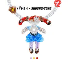 ネックレス ストーン デザイン レディース 誕生日プレゼント ギフト 「YVMIN x SHUSHUTONG」