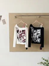 デザイン性のある長袖Tシャツ【アメリカンスタイル・くびれ効果・着回し力抜群】（セットアップ対応）