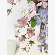 高級造花ジャスミン吊り下げ花つる