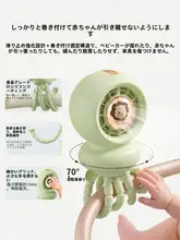 ベビーカー用ポータブルミニファン【USB充電・ハンドヘルド・静音・無葉設計・防夹手】