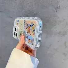 可愛らしいカップル向け ジュディニック風 iPhone用ケース【シリコン製・全包囲・耐衝撃・カートゥーンデザイン】