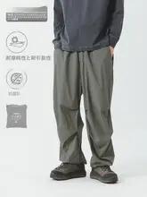 軽量で耐磨耗性のある男性用春夏用超薄型カーゴパンツ【アウトドア・カジュアル・ストレートフィット】
