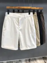 落ち着いたダークブラウンの高級コーマ綿ウォッシュ  仕上げメンズカジュアルショートパンツ【夏用・薄手・ストレート・5分丈】
