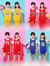 子供用バスケットボールウェア【男女兼用・ショートスリーブ・トレーニング・パフォーマンス用・小学生向け】（セットアップ対応）