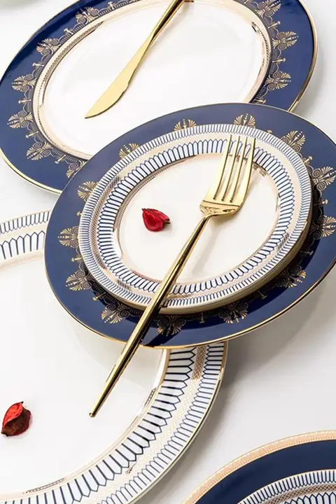 Tlife 美しい 陶器製食器セット【軽やかでおしゃれなボウル・プレート・ディッシュの組み合わせ】