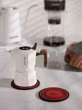 シリコン製モカポット用耐熱マット【コーヒー用品・防熱・収納対応】