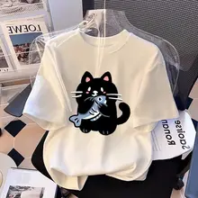 子供用 コットン製 短袖Tシャツ【リボンデザイン・夏用・韓国風】