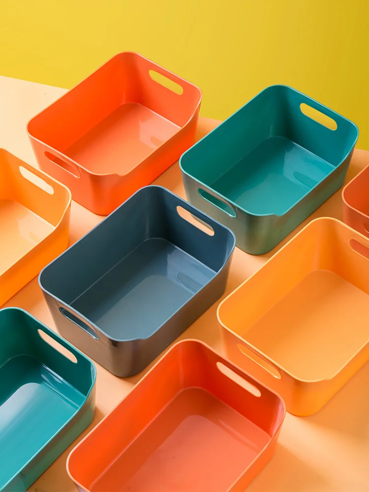 デスク用収納ボック  ス AD9693/TZ3113：仕切り付きプラスチック製の効率的オフィス収納