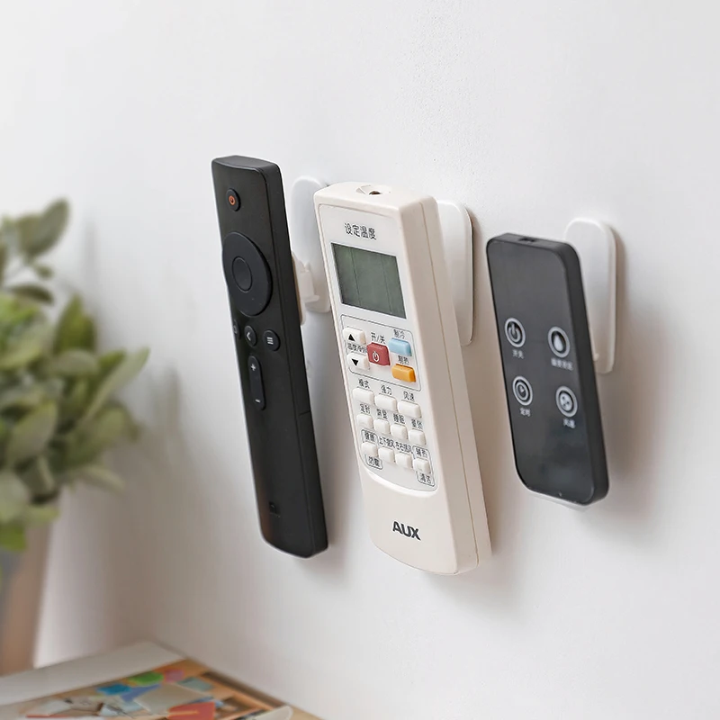 穴あけ不要の壁掛け収納棚：リモコンや電源タップを簡単に収納できるスタイリッシュな解決策