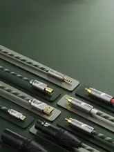LINKシリーズ高音質オーディオケーブル【単結晶銅・銀メッキコア】