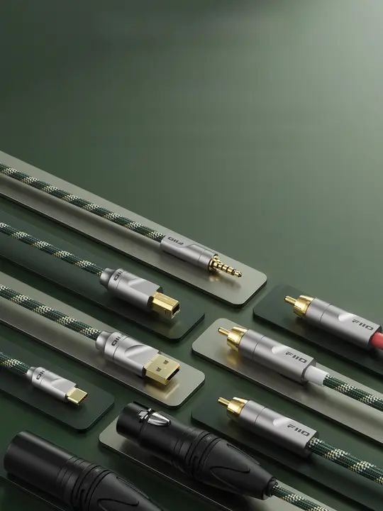LINKシリーズ高音質オーディオケーブル【単結晶銅・銀メッキコア】