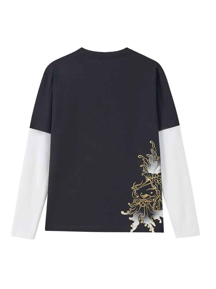 メンズTシャツ重ね着で失敗しないコーデは？泥棒青い鯉と海浪のデザインが解決する理由
