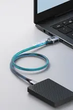 Hagibis カーアクセサリー用 USB Type-C変換ケーブル【急速充電・データ転送対応・iPhone用】