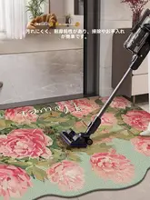 中国の牧歌的なスタイルの玄関ドアワイヤーサークルフロアマット