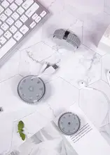 スタイリッシュなデータケーブル整理用巻き器【充電ケーブル・イヤホンケーブル用】