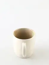 KULE HOME 和風レトロ陶器マグカップ【家庭用・コーヒー・大容量】