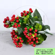 リアルな造花のバラ単束【インテリア装飾・リビングやレストラン用・プラスチック製】