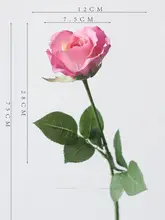微光を放つローズの造花【保湿効果・インテリア装飾用】