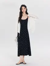 女性用 薄手UVカットニットカーディガン【ホワイト・大きいサイズ・インナー付き】（セットアップ対応）