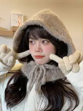 おしゃれなニットバラクラバ帽