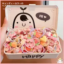 可愛いキャラクターのヘアゴム【高弾力・傷み防止・子供用】
